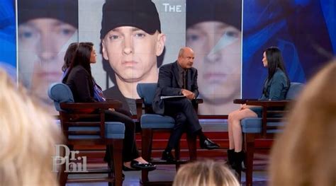 eminem dr phil|Teen Says She Believes Rapper Eminem Is Her Father .